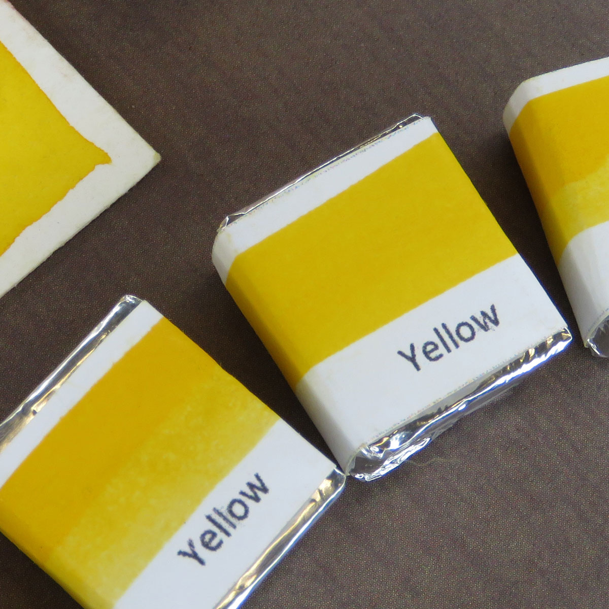 Yellow Watercolour Half Pan - Image 2